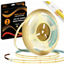 COB Neon LED Strip 24V - 480D - 9W/m - IP20 - 1m - 990lm - warm color