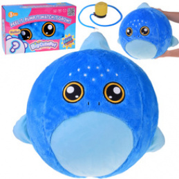 Large plush Ball mascot cute animal 45cm Shark ZA5977 universal
