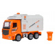 Garbage truck with light and sound function orange