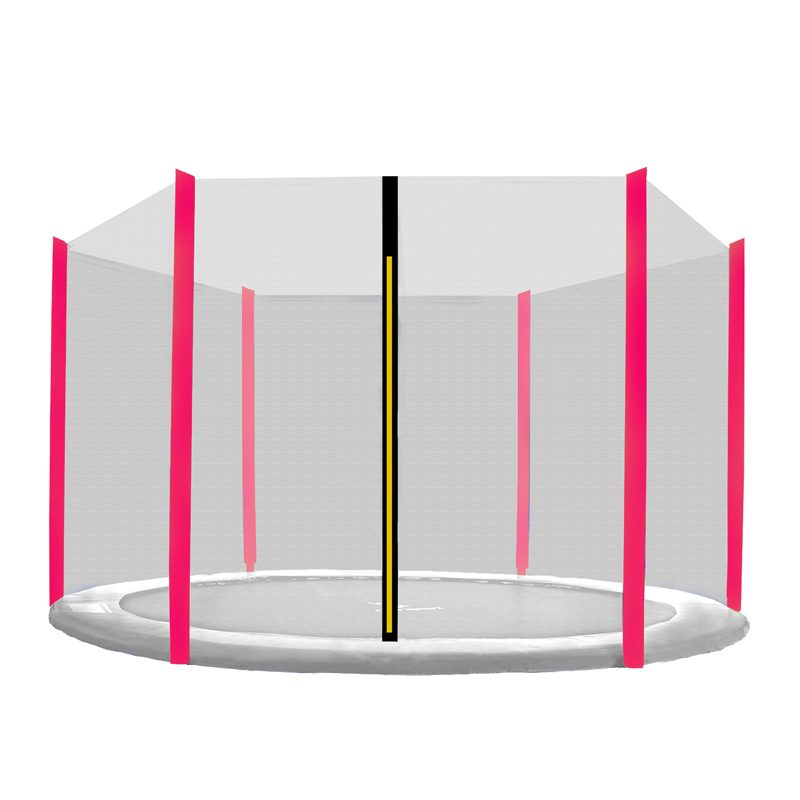 Aga Protective Net 180 cm for 6 Poles Black Net / Pink