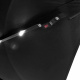 Aga Garden Parasol 300 cm Black with LED Lighting
