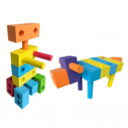 Aga4Kids Foam Blocks 60pcs
