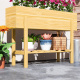 Aga Raised Bed 100x30x71 cm