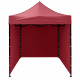Aga Scissor Stand PARTY 2x2m Burgundy