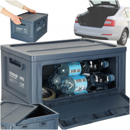 Luggage Organizer Camping Box Navy Blue