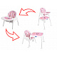 Aga Children's High Chair 3-in-1 Pink