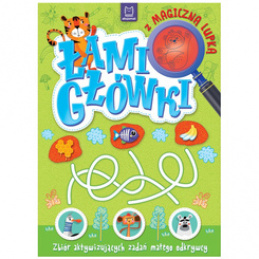 Axiom Puzzles with a Magic Magnifying Glass. A set of activating tasks for the little explorer KS1088 universal