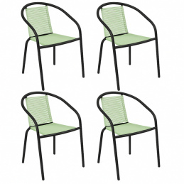4 x Garden Chair Bistro - String