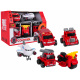 Fire Brigade Vehicle Set 1:36