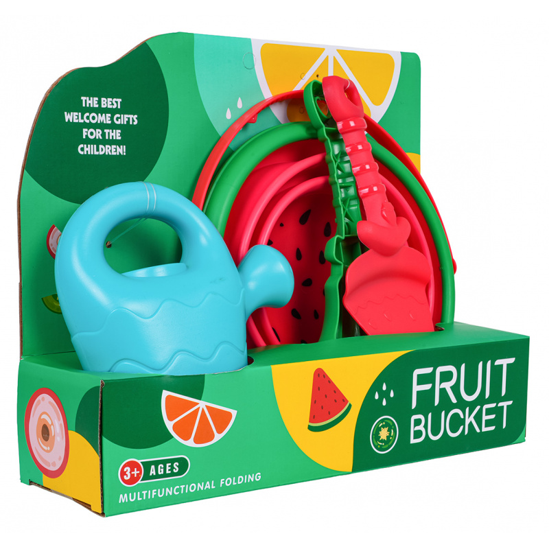 MEGA Sand Accessories Set + Collapsible Bucket