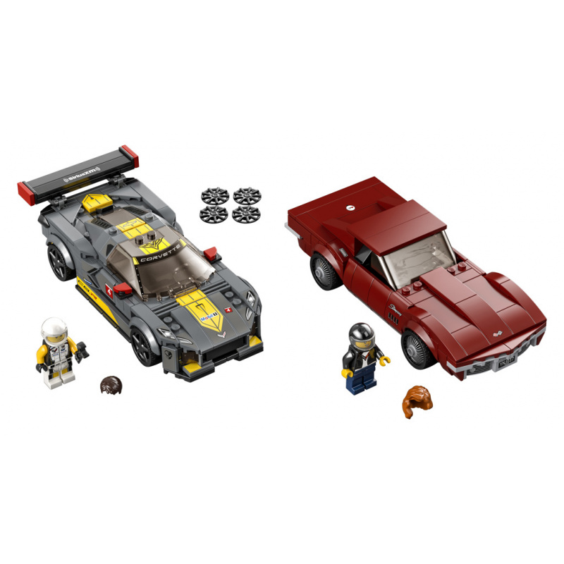 LEGO® Speed Champions 76903 Chevrolet Corvette C8.R and 1968 Chevrolet Corvette