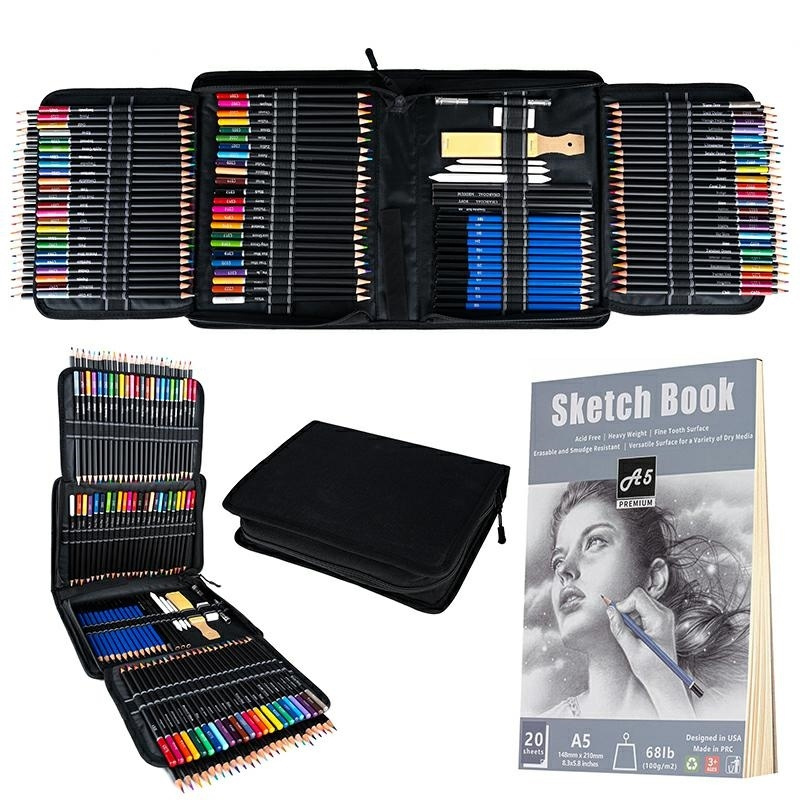 K101H PAINTING AND SKETCHING SET 144 PCS XXL