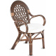 Aga Rattan set PAPIO Choco White