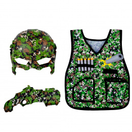 Aga4Kids Foam Dart Gun MR1433 with Accessories