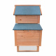 Aga Chicken Coop for Hens 173x66x120 cm