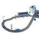 Aga Children's train-track Police 92 parts