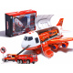Aga Transport Plane + 3 fire trucks