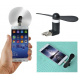 Mini fan microUSB black ISO 5770