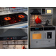 Wooden kitchen with light and sound effect ZA3717