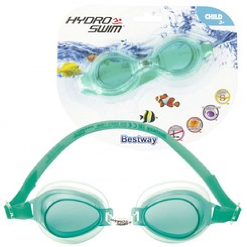 BESTWAY Hydro Swim Goggles Lil' Lightning 21002 - green