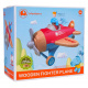 Wooden Airplane Red