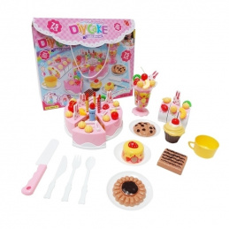 B22F BIRTHDAY CAKE SET 75 PCS.