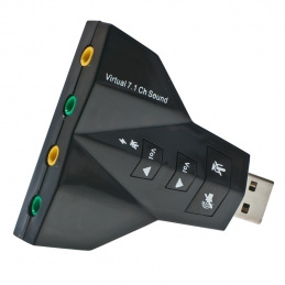 K494B AUDIO CARD 3D USB 7.1CH