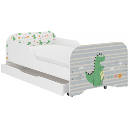 Wooden Toys Children's bed Dino 140x70 cm