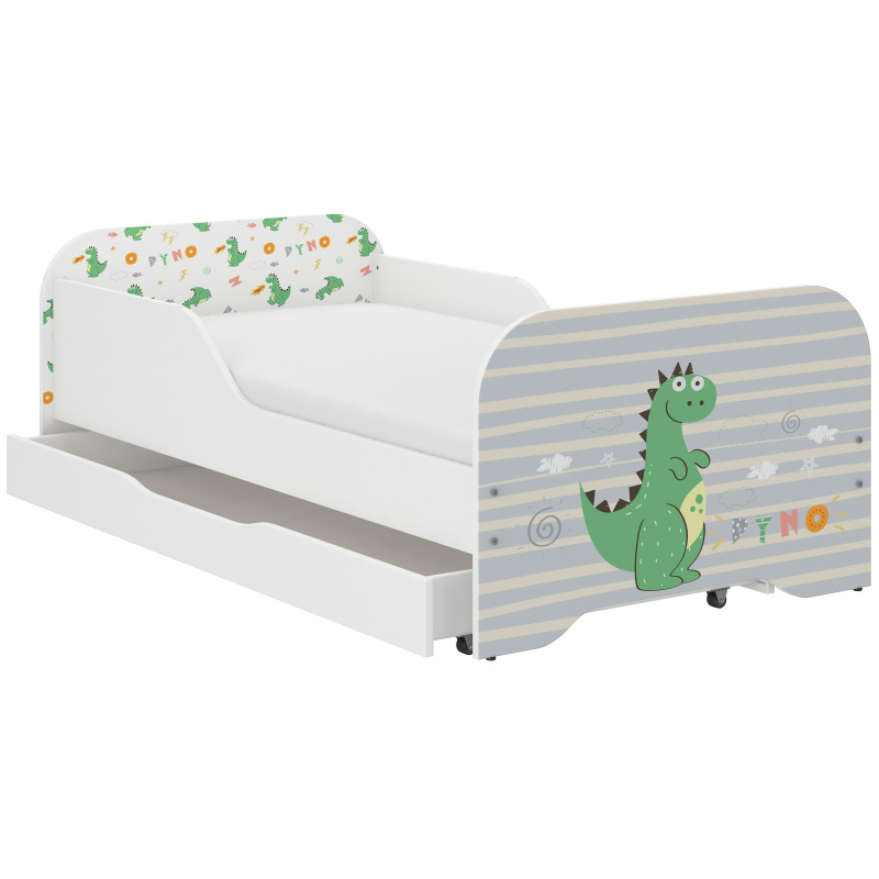 Wooden Toys Children's bed Dino 140x70 cm