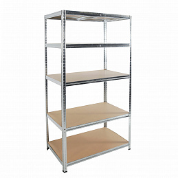 Linder Exclusiv Metal Shelf 180x100x60 cm 5 Shelves
