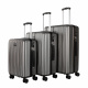 Aga Travel Luggage Set MR4667 Dark Grey