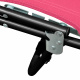 Aga 2x Garden Reclining Lounger with Canopy Pink