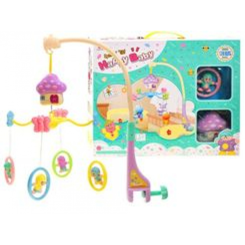 Carousel above the crib with melody ZA1751