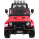Off-road Vehicle Raptor Drifter Red + Remote Control + 4x4 Drive + Storage Space + Slow Start + MP3 LED Light