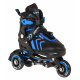 4-in-1 Roller Skates Set for Kids Size 34-38 Blue