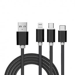 K790C1 CABLE 3 IN 1 MICRO USB FOR IPHONE
