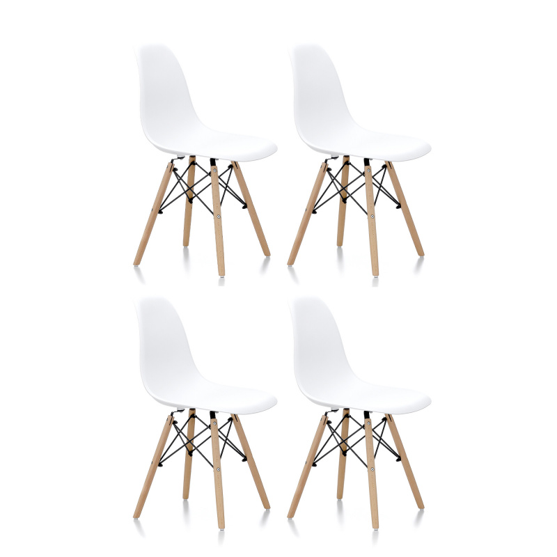 Aga 4x Dining Chair White