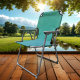 Linder Exclusiv Folding Chair PO2600P Turquoise