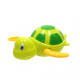 Wind-up water turtle for the bath Green