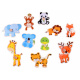 Wooden Puzzle Animals 10 Pieces ZA4721