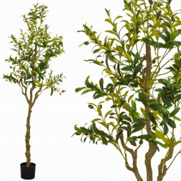Artificial Olive Tree in Green Pot - 180 cm