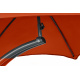 Linder Exclusiv Garden Lounger with Parasol Red