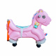 Aga4Kids Plastic Rocking Horse 2-in-1 DS3802 Pink