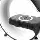 Aga RGB LED Lamp 5-in-1 with Wireless Charger Black