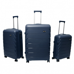 Aga Travel Luggage Set MR4675 Dark Blue