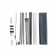 Aga Telescopic Awning 300x120 cm Grey