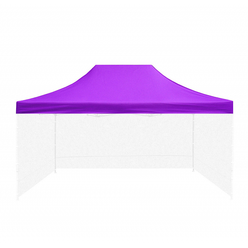 Aga Roof for Sales Stand 3x4.5m Purple
