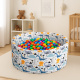 Aga Dry Pool 90x40 cm with Balls Dinosaurs