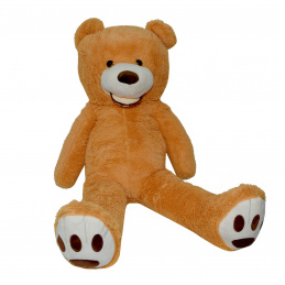 Aga4Kids Plush Bear 130 cm Light Brown with Paws 6DZ012 - 2. QUALITY