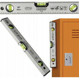Aluminum level 40cm with magnet